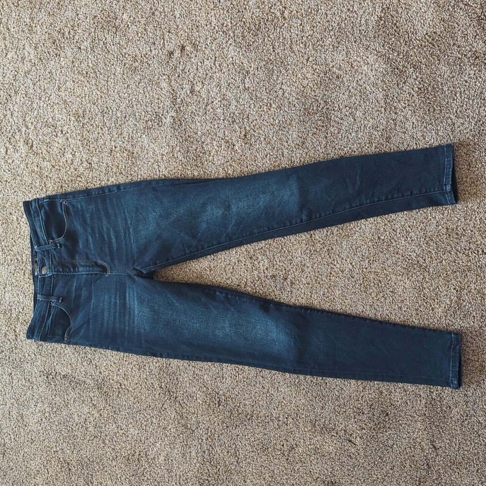 Abercrombie & Fitch 25 / 0s Simone High Rise Super Skinny Stretch Blue Jeans